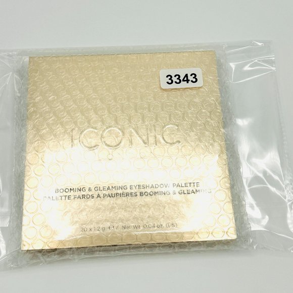 3343 ICONIC LONDON  MAKEUP EYESHADOW PALETTE BOOMING AND GLEAMING - Picture 6 of 6